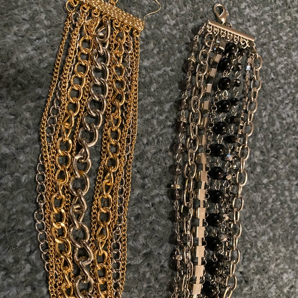 Multi chain bracelet